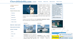 Desktop Screenshot of chorvatskojachty.com